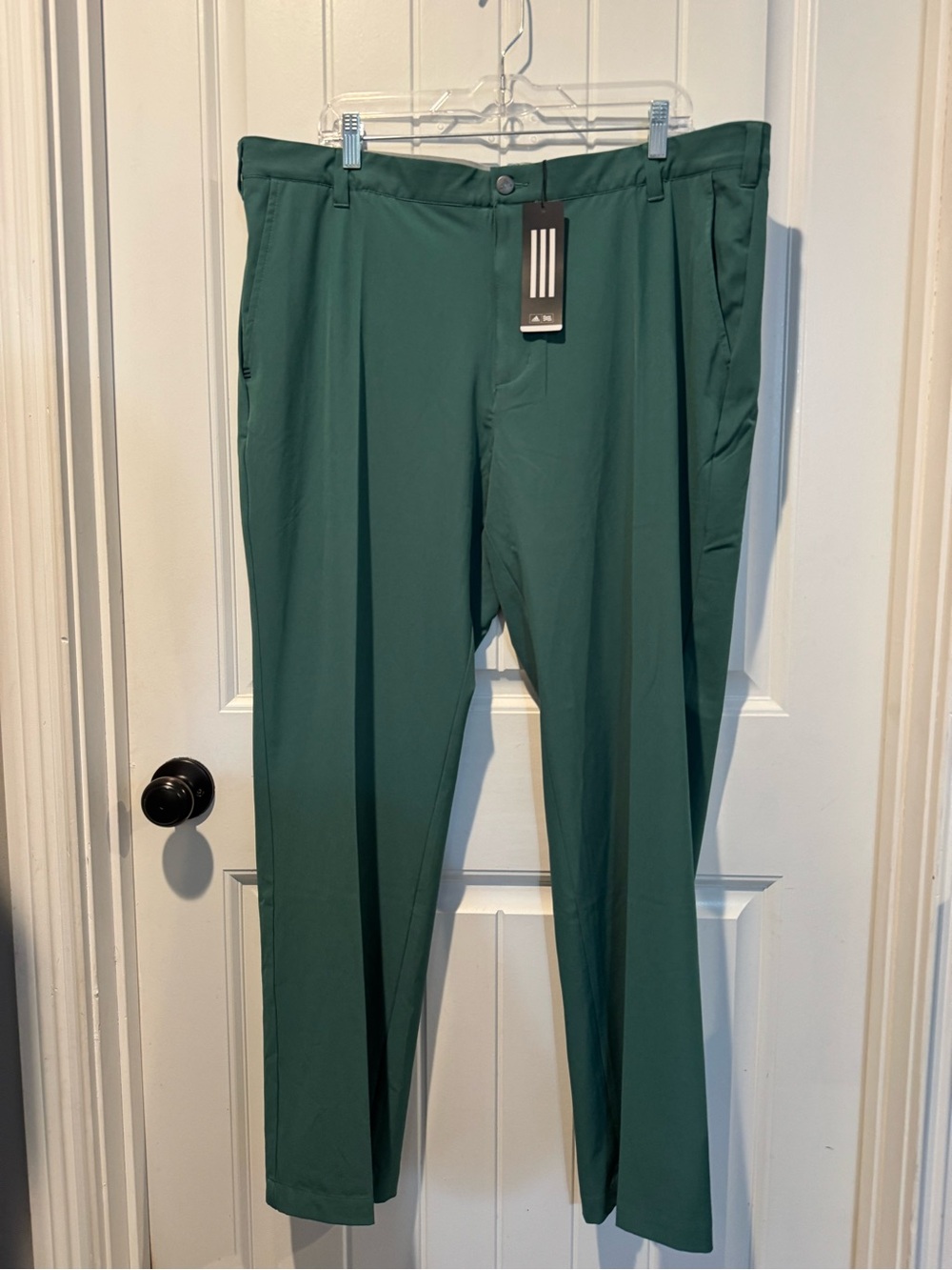 adidas Men's Dark Green Golf Pants 40/32